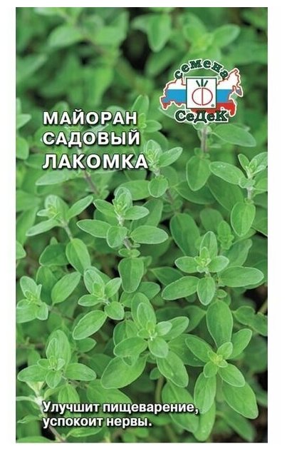 Семена майорана СеДеК Лакомка садовый 01 г