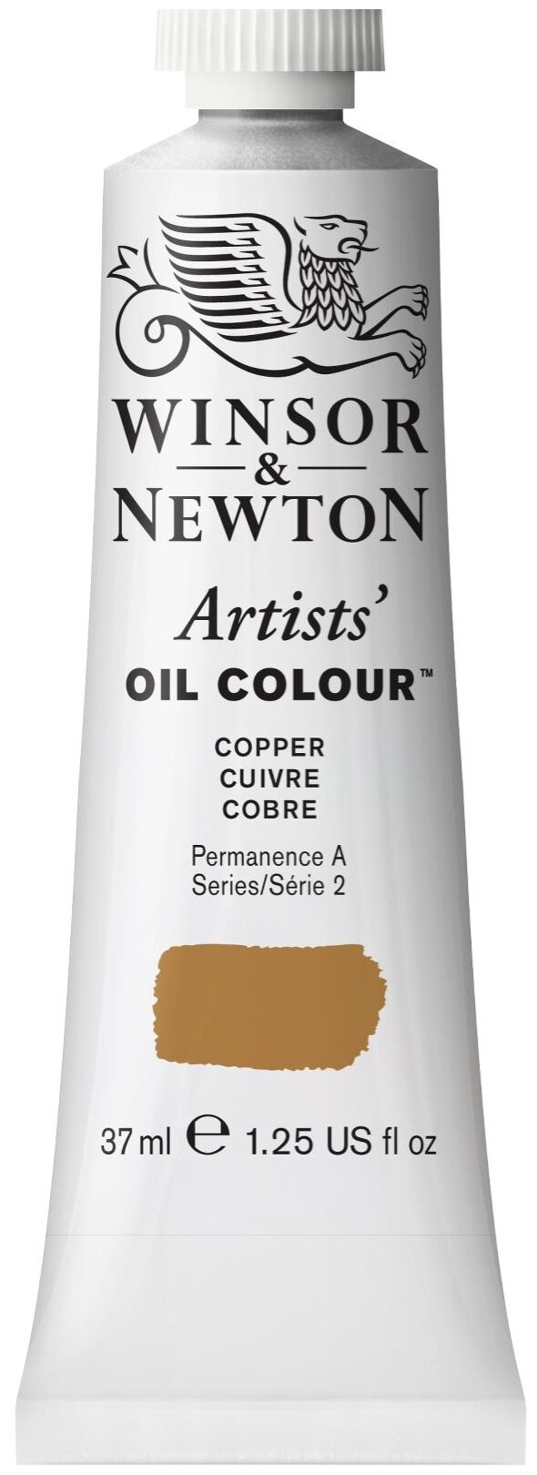 Winsor&Newton Масляная краска Artists', медный 37мл