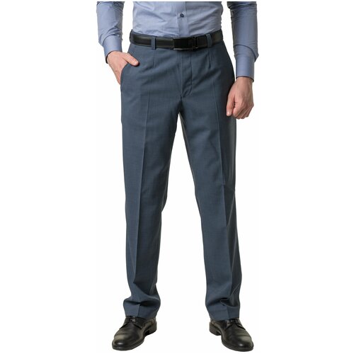 Брюки Meyer, размер 58/182, синий брюки meyer размер 58 182 зеленый