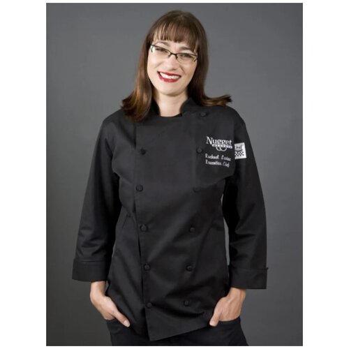 Китель поварской черный Chef Revival Cuisinier Ladies Jacket LJ025BK-XL