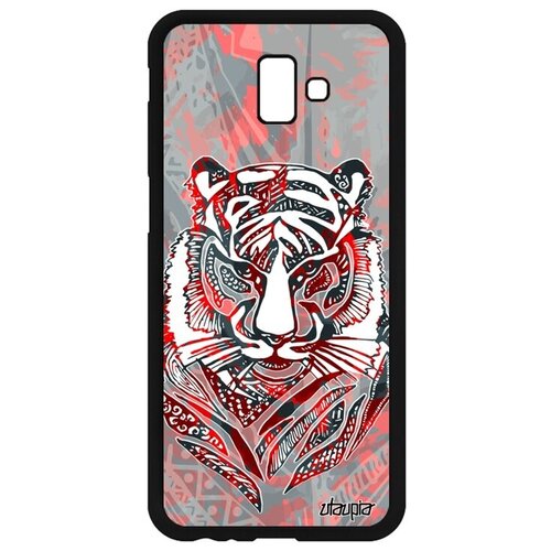 фото Необычный чехол на телефон // galaxy j6 plus 2018 // "тигр" охота tiger, utaupia, розовый