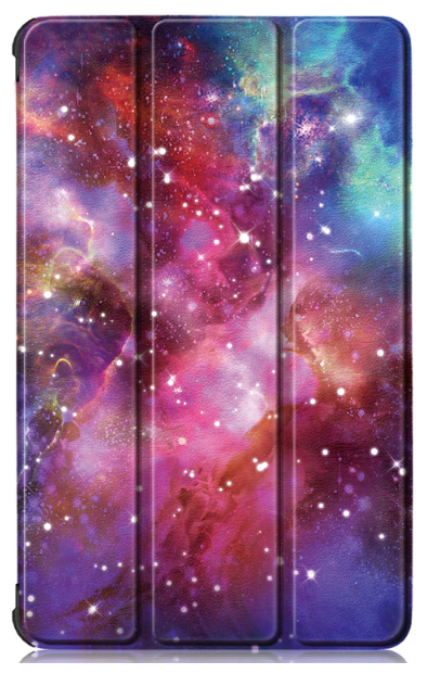 Чехол-обложка футляр MyPads для Lenovo Tab M8 TB-8505F/X тонкий с магнитной застежкой необычный с красивым рисунком тематика Звездное небо