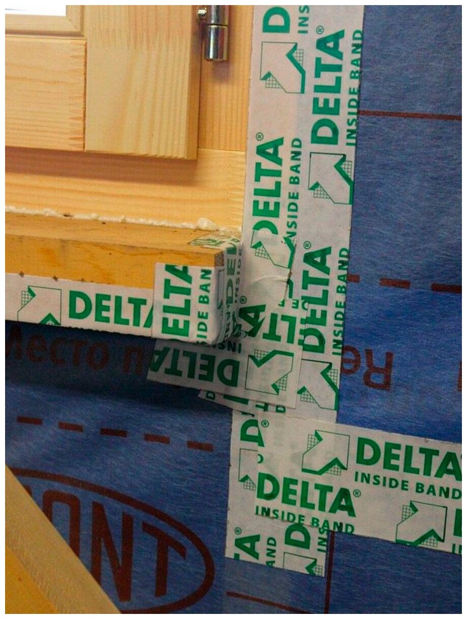 Соединительная односторонняя лента Delta Inside Band I 60 мм х 40 м ( дельта инсайд банд) 10 штук - фотография № 6