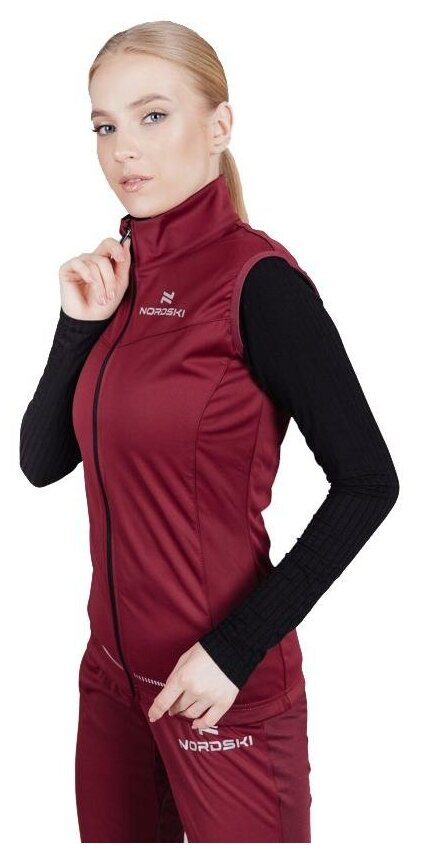 Жилет беговой Nordski Pro W Wine (US:XL)