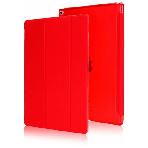 фото Чехол для планшета apple ipad mini 5 (2019) / ipad mini 4, ультратонкий, трансформируется в подставку, автоблокировка экрана (красный) zamarket