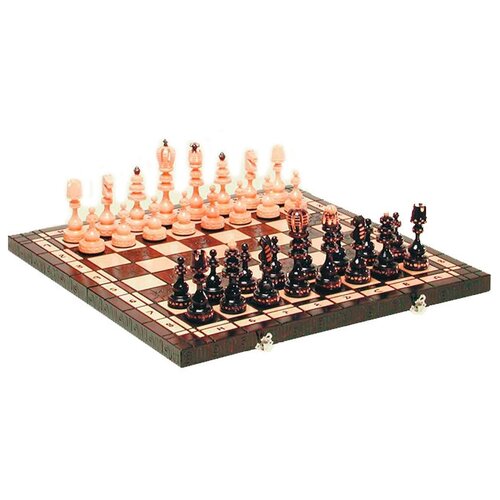 Шахматы турнирные гроссмейстерские подарочные 55 на 55 см деревянные Польша шахматы деревянные турнирные гроссмейстерские 42 на 42 см польша