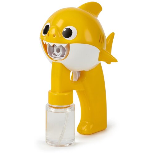 Музыкальный бластер WowWee Baby Shark 61311, 16 см, желтый светящийся музыкальный бластер