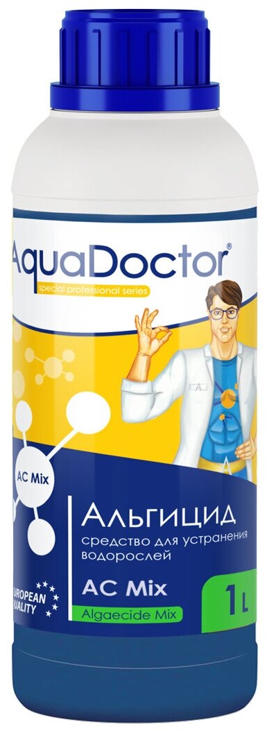 Средство против водорослей Альгицид AquaDoctor AC Mix (1 л)