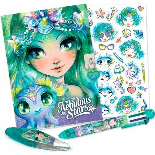 Блокнот для творчества Nebulous Stars 11115_NSDA Личный дневник для секретов с заданиями Marinia 2841₽