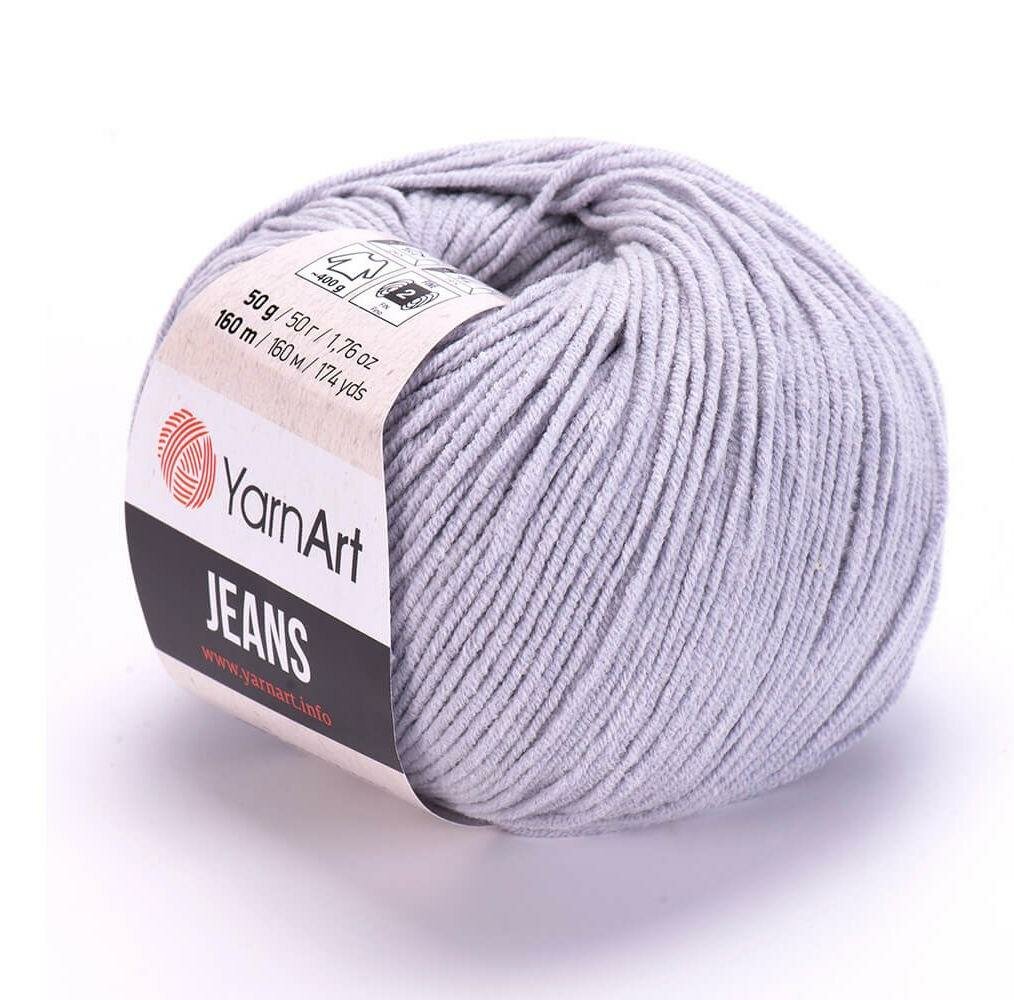 Пряжа YarnArt Jeans №80 (серый)
