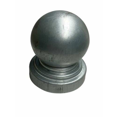 Наконечник на столб шарообразный с круглым основанием 60 мм (6 шт.)