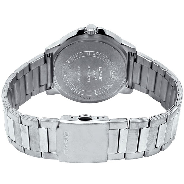 Наручные часы CASIO Standard, серебряный/синий — фото 1