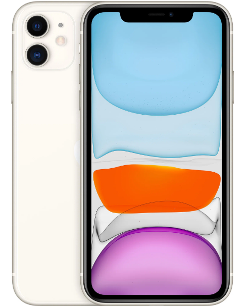 Смартфон Apple iPhone 11 128 ГБ, Dual: nano SIM + eSIM, белый