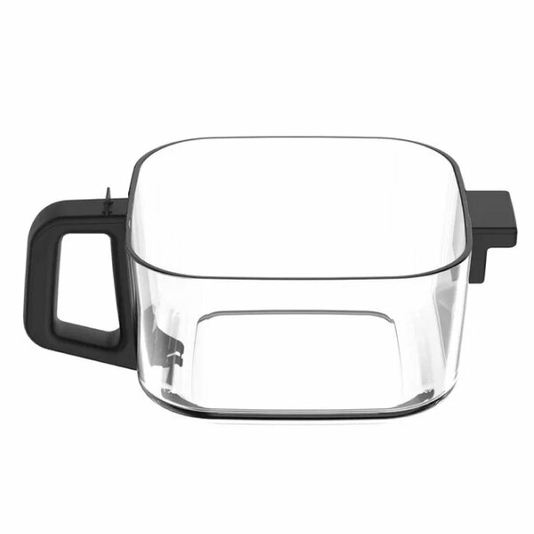 Аэрогриль Hausmann HAG-7070B, черный, 1200Вт, стеклянная чаша 5.5л, сенсорное управление — фото 1