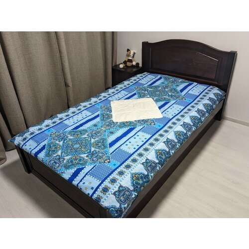 Пододеяльник 1,5 спальный бязь ГОСТ с вырезом ромб