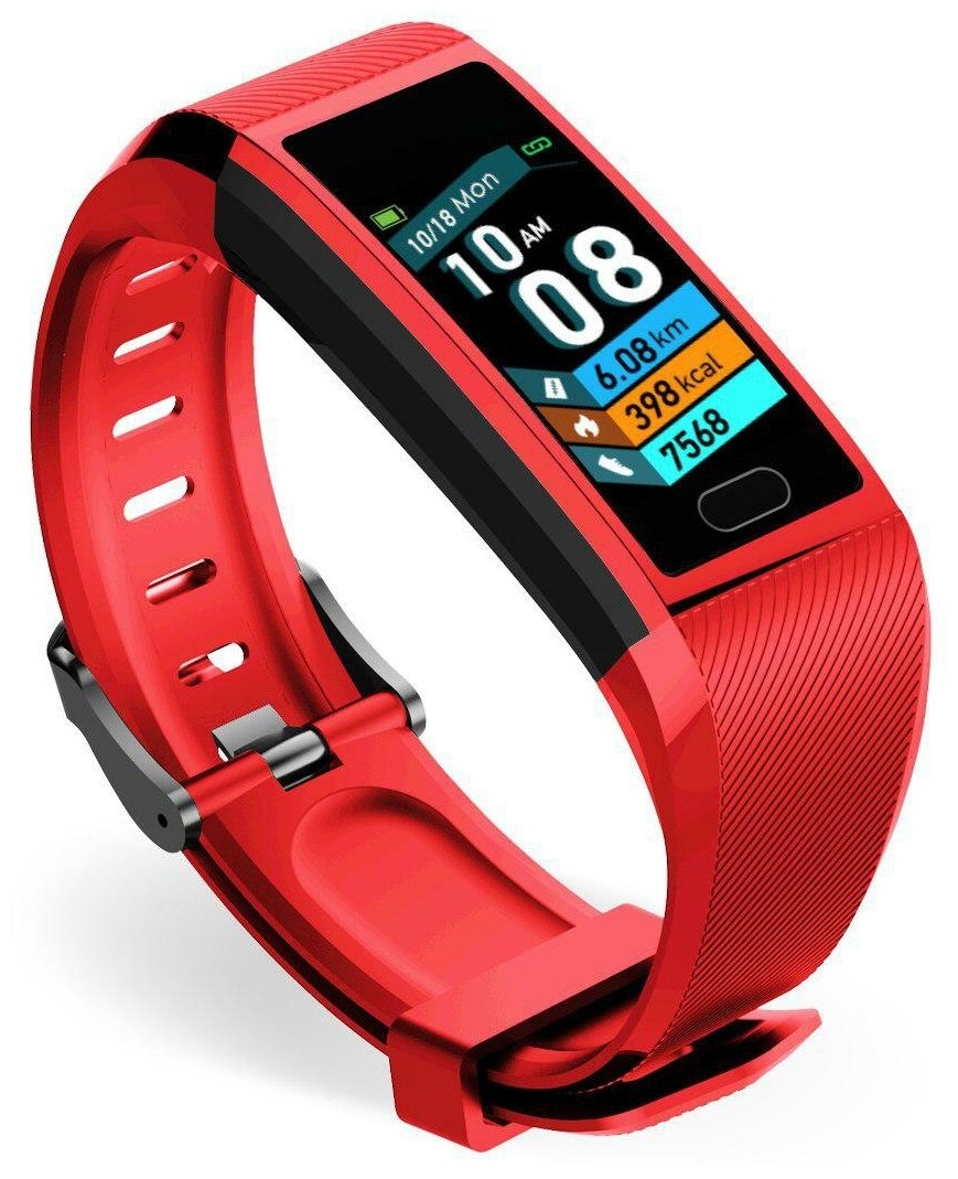 Умный браслет Smarterra FitMaster 5, красный