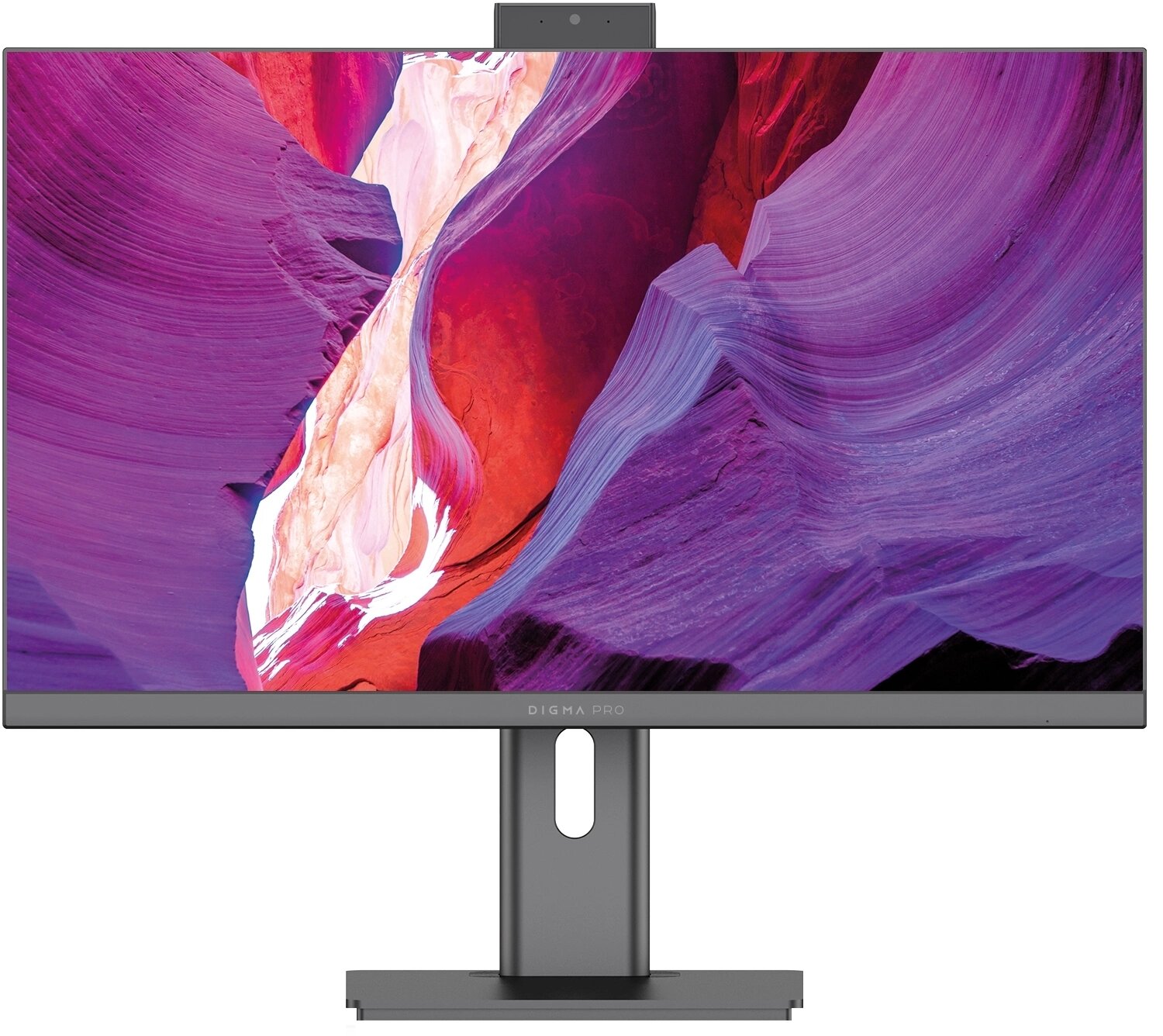 DIGMA PRO Моноблок Digma Pro Unity 23.8" Full HD i7 12700 (2.1) 16Gb SSD512Gb UHDG 770 CR Windows 11 Pro GbitEth WiFi BT 90W клавиатура мышь Cam серый/черный 1920x1080 DM23P7-ADXW03