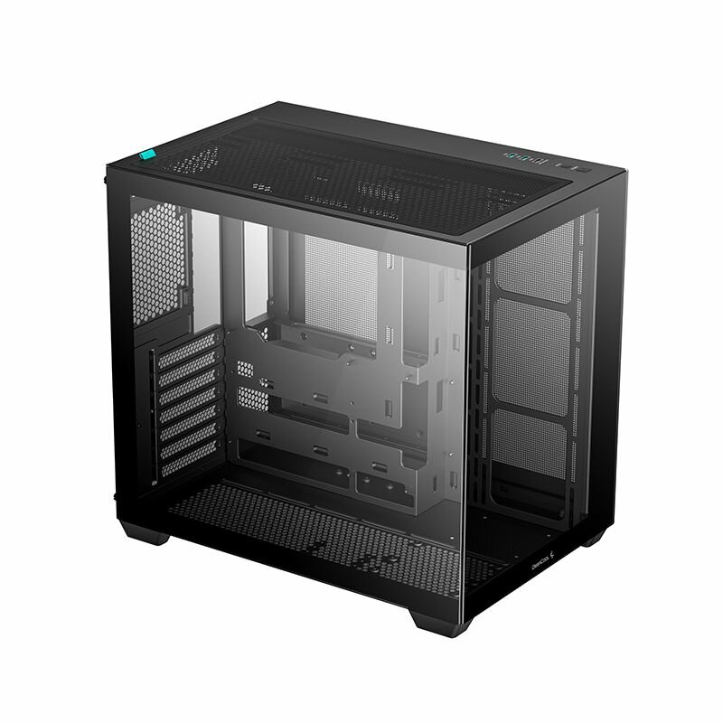 Корпус Deepcool CG530 с видом на море и десятью расположениями вентиляторов Deepcool CG530 без задних стоек