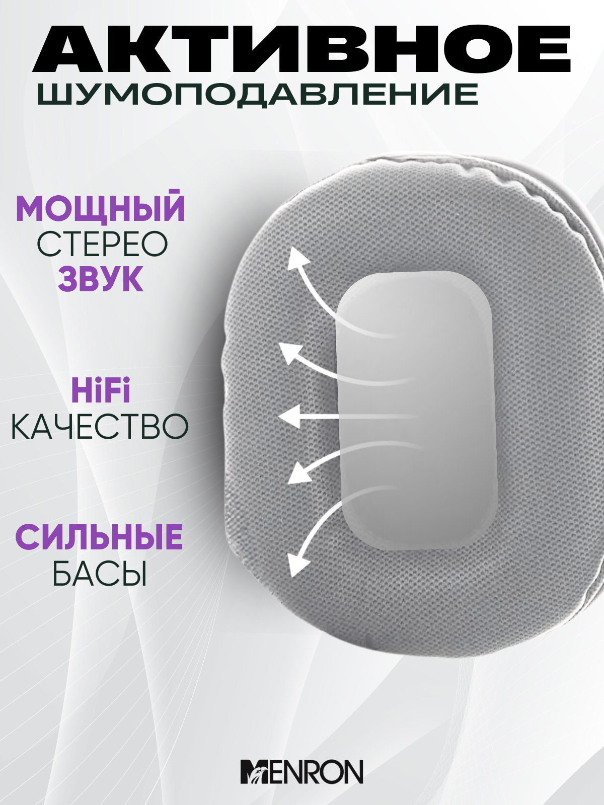 Беспроводные наушники с Bluetooth 5,3 — фото 1