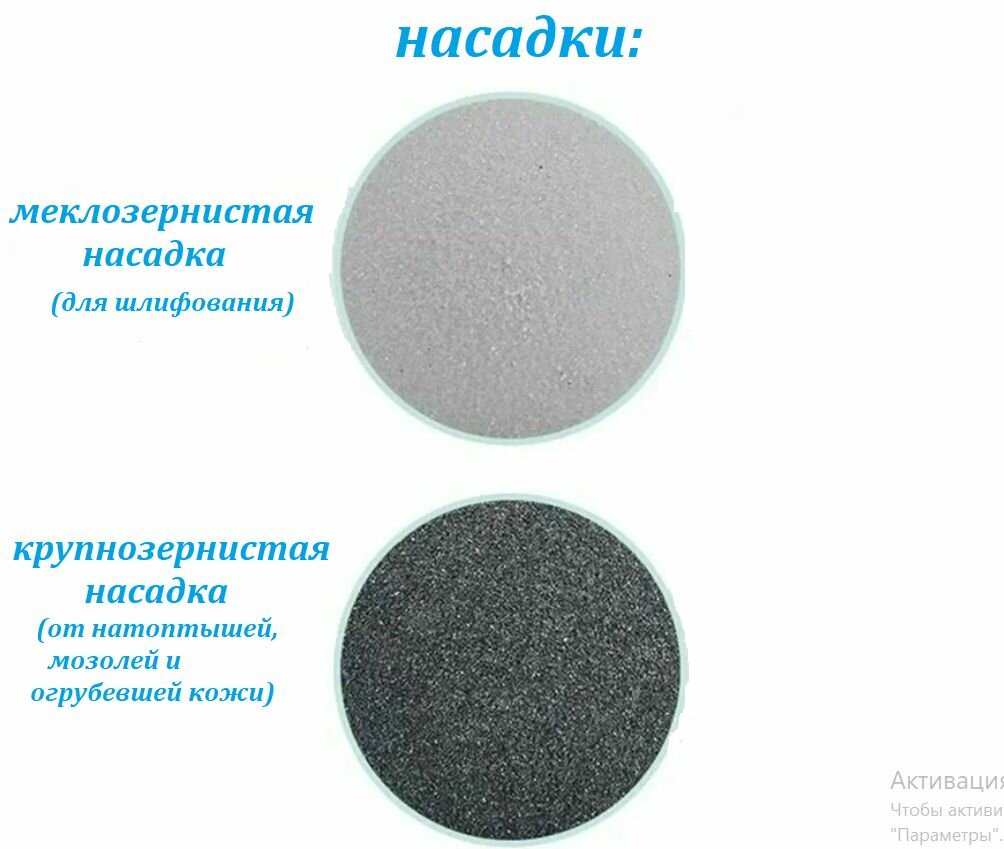 Изображение Электрическая пилка для ног/пемза/аппарат для педикюра