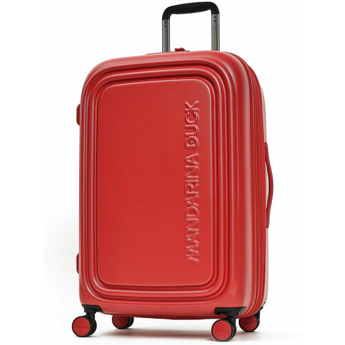 фото Чемодан mandarina duck, 83 л, размер m+, 2 шт., красный/red