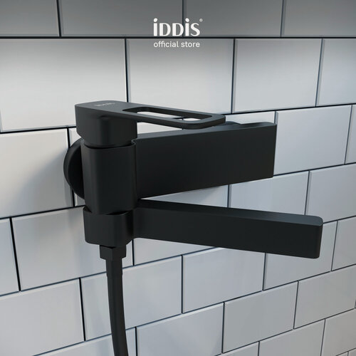 Изображение товара Смеситель для ванны IDDIS Slide SLIBL00i02WA черный матовый