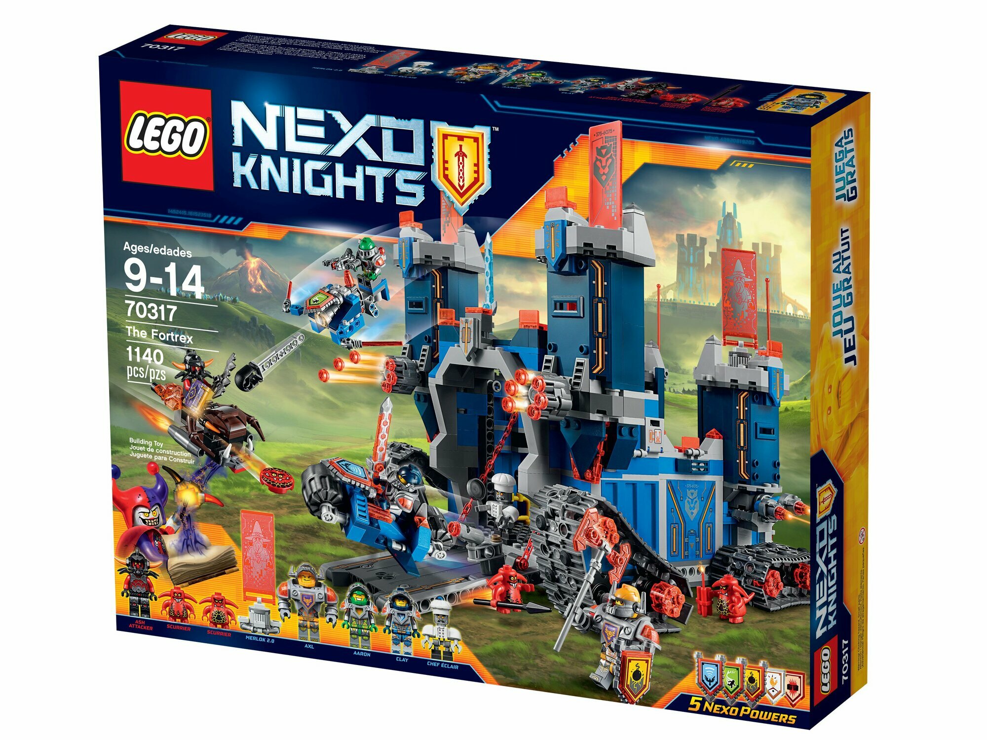 Конструктор LEGO Nexo Knights 70317 The Fortrex (Фортрекс - мобильная крепость) 2016 год