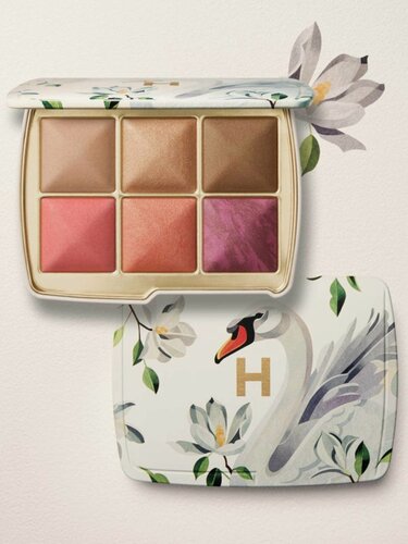 Изображение товара Hourglass Лимитированная палетка для макияжа Ambient Lighting Edit Unlocked - SWAN (Лебедь)