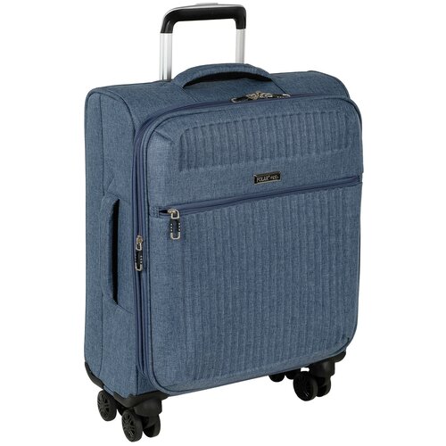 чемодан рюкзак polar 35 л размер s черный Чемодан POLAR, 46 л, размер S, синий