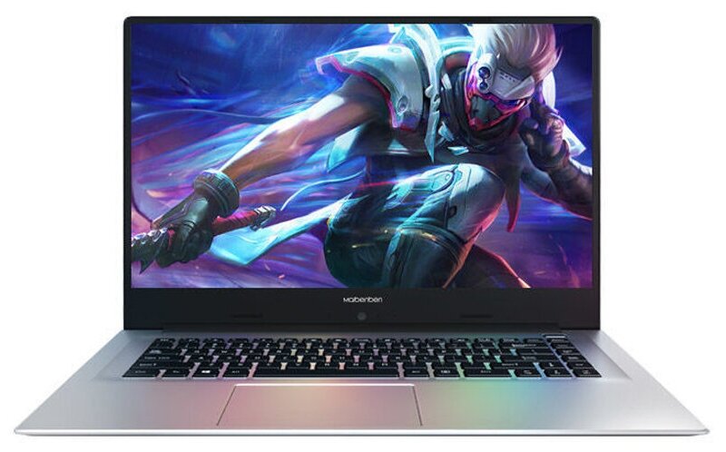 156 Ноутбук MAIBENBEN M535 1920x1080 Intel Core i5-1135G7 24 ГГц RAM 8 ГБ SSD 512 ГБ GeForce MX450 Win10 серебристый