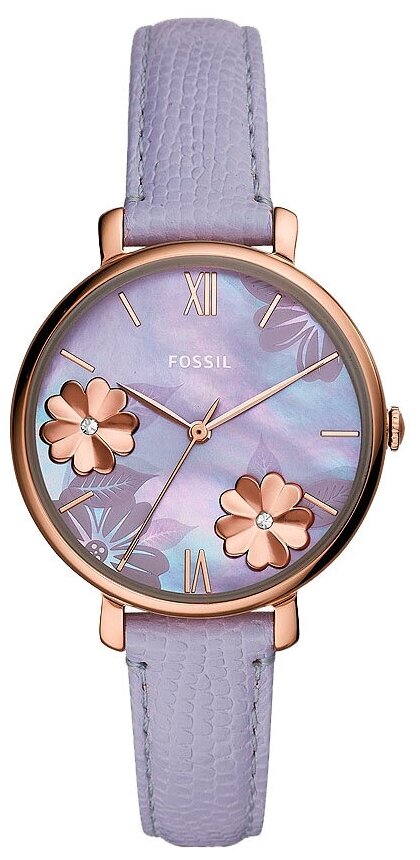 Наручные часы FOSSIL Jacqueline, фиолетовый