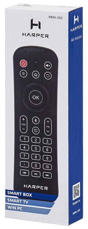Клавиатура HARPER KBWL-050 Black USB