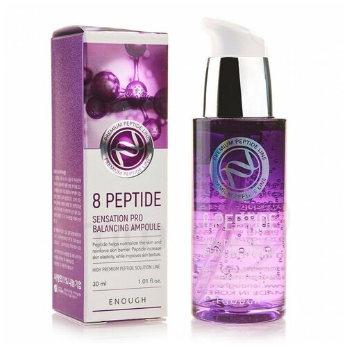 Enough Омолаживающая ампула с пептидами 8 Peptide Sensation Pro Balancing Ampoule