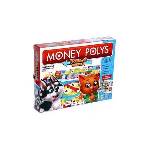 Настольная игра ЛАС ИГРАС Money Polys. Любимый питомец настольная игра лас играс money polys для детей