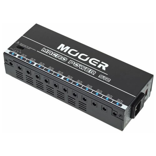 Блок питания для гитарных эффектов MOOER Macro Power S12 блок питания mooer macro power s8