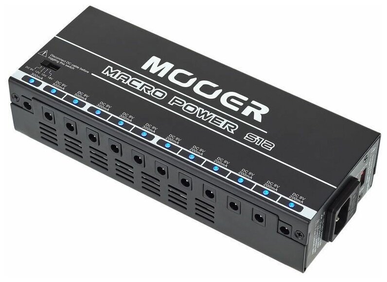 Блок питания для гитарных эффектов MOOER Macro Power S12