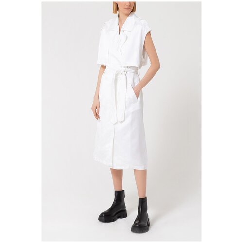 фото Платье andrea ya'aqov цвет белый размер 48