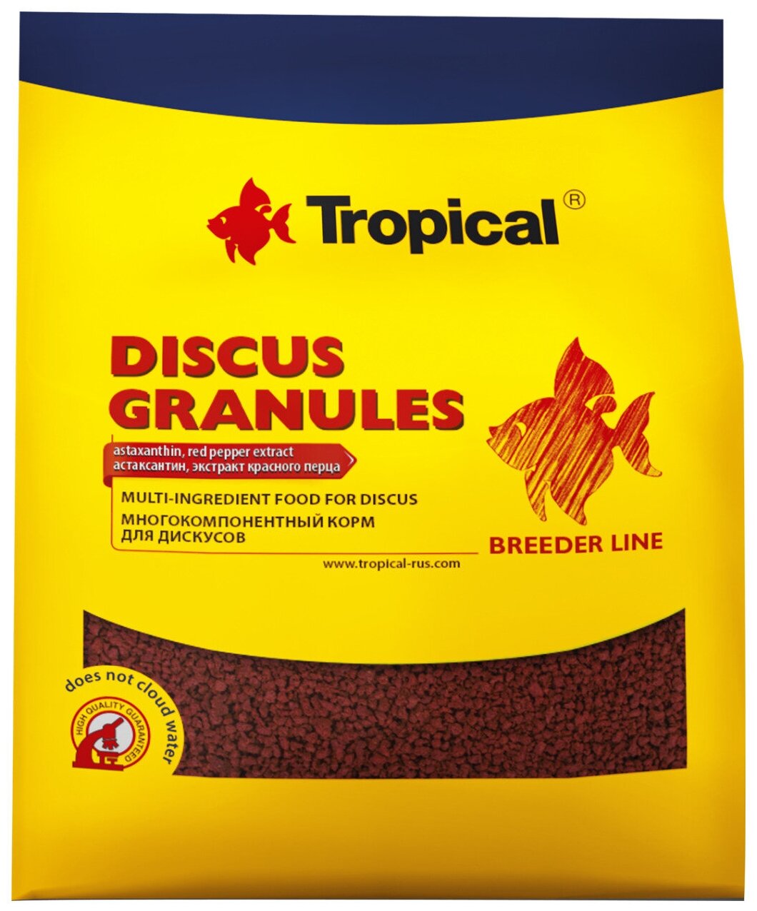 Корм Tropical Discus Granules в гранулах для дискусов, 1 кг - фотография № 5