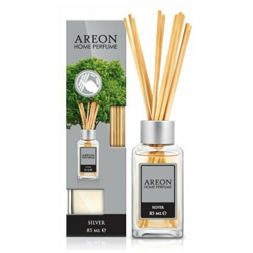 Ароматизатор для дома AREON HOME PERFUME STICKS PREMIUM LUX Silver/Серебро (ар. пал.) 85ml