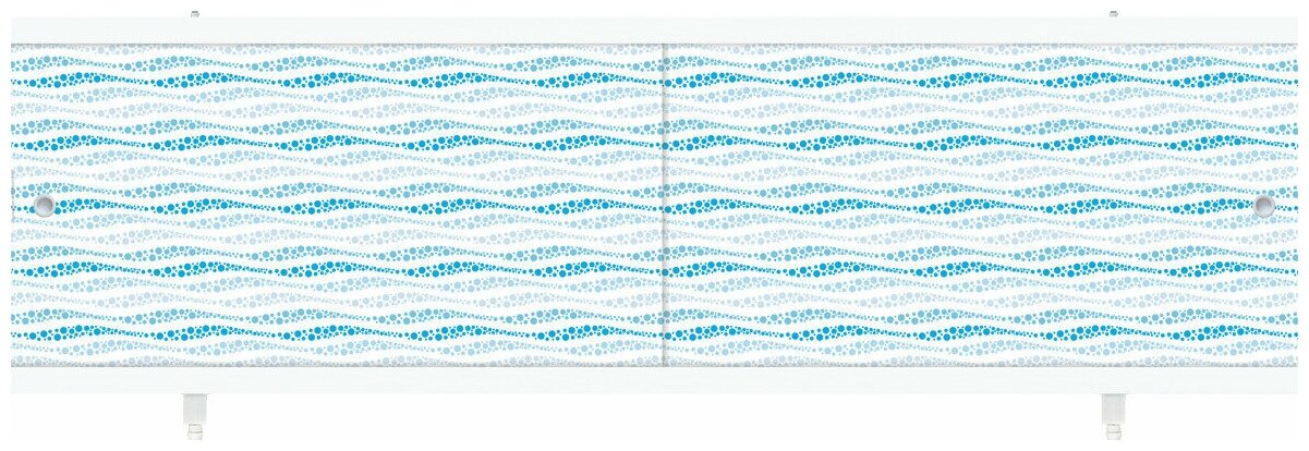 Экран под ванну раздвижной водостойкий 170 Метакам Ультралегкий Аква