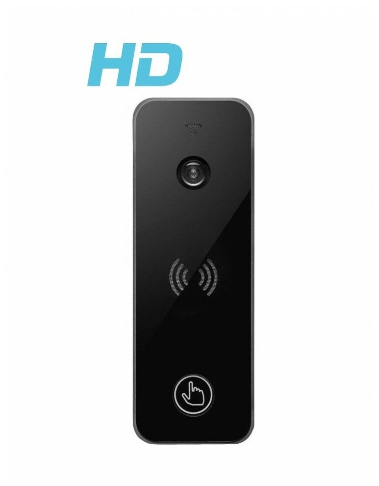 Вызывная панель Tantos iPanel 2 HD формат: AHD 1080p/720p/CVBS угол обзора: 110 град ИК-подсветка (черная)