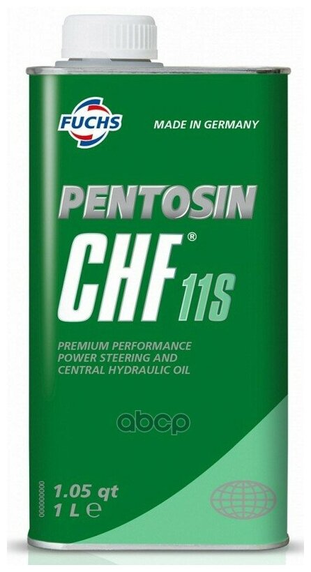 Жидкость Гур Pentosin Chf 11s 1 Л Fuchs 4008849503016 Ad Vw Bmw Op Astg/Vecc Зелена 1.0l Pentosin Chf11s 81229407758 FUCHS ар.