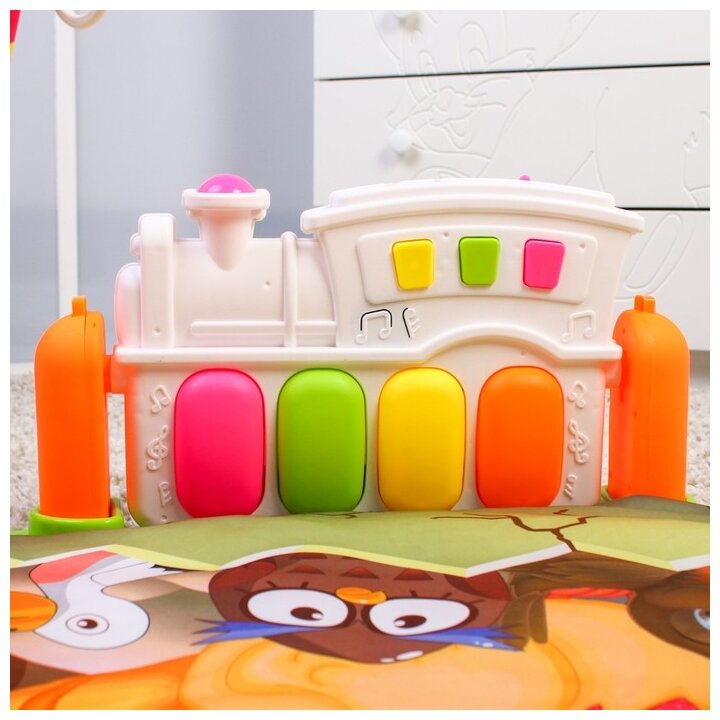 Развивающий коврик «Сказочные птицы», с пианино 4503970 — фото 1