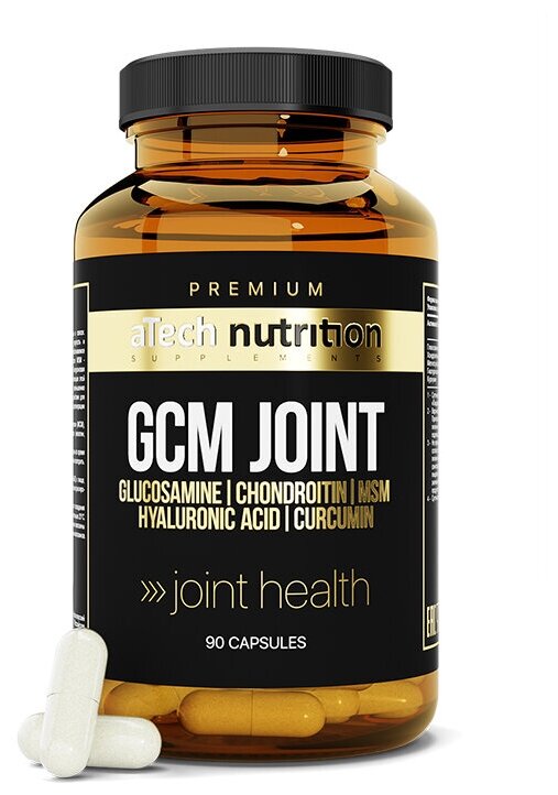 Препарат для суставов и связок GCM JOIN глюкозамин хондроитин msm 90 капсул
