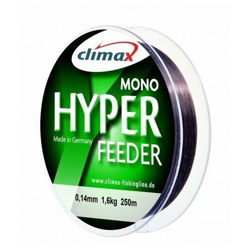 фото Леска climax hyper feeder 250м 3,5кг/0,20мм (коричневая)