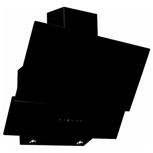 Вытяжка каминная наклонная LUXELL DA6-835 черное стекло 650 м кубч 912600₽