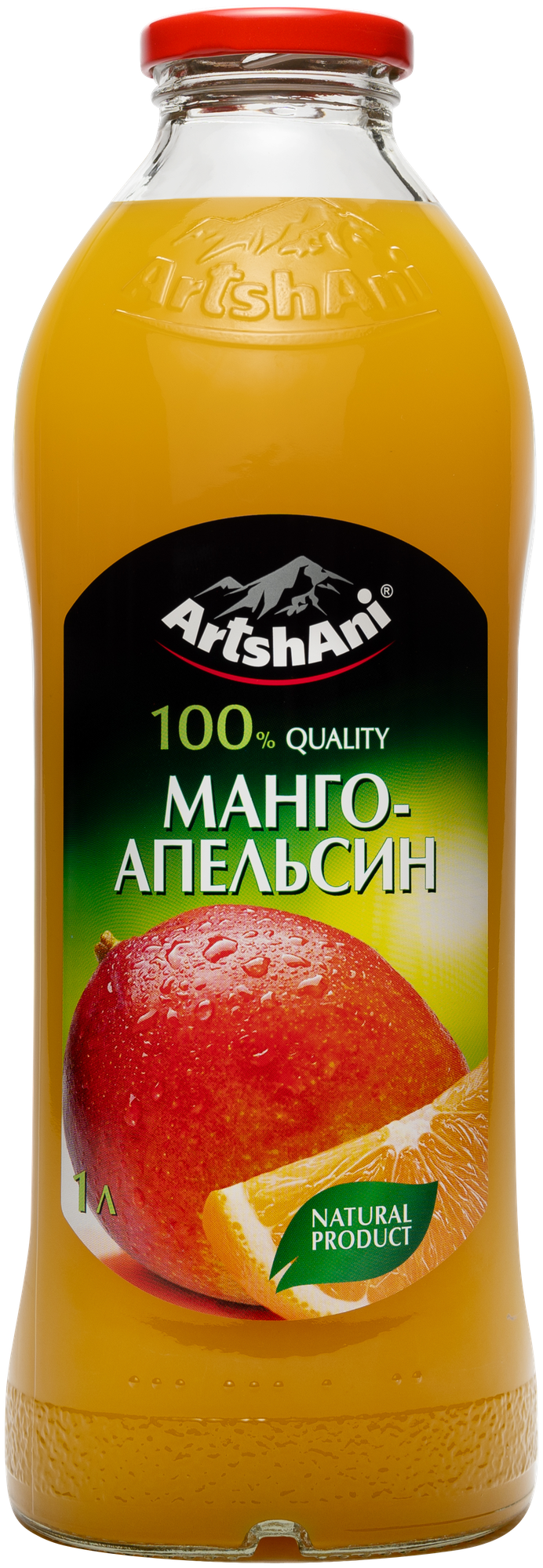 Нектар ArtshAni Манго-Апельсин 1л - фотография № 1