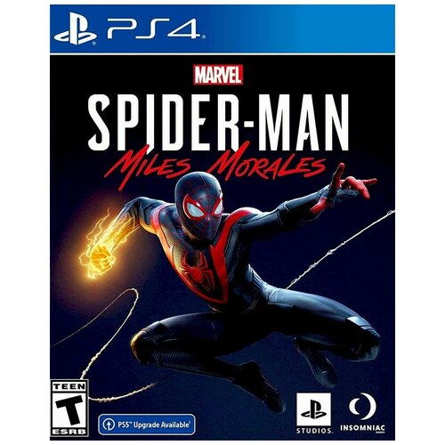 Игра Человек-Паук: Майлз Моралес для PlayStation 4 игра человек паук майлз моралес ps5 русская версия