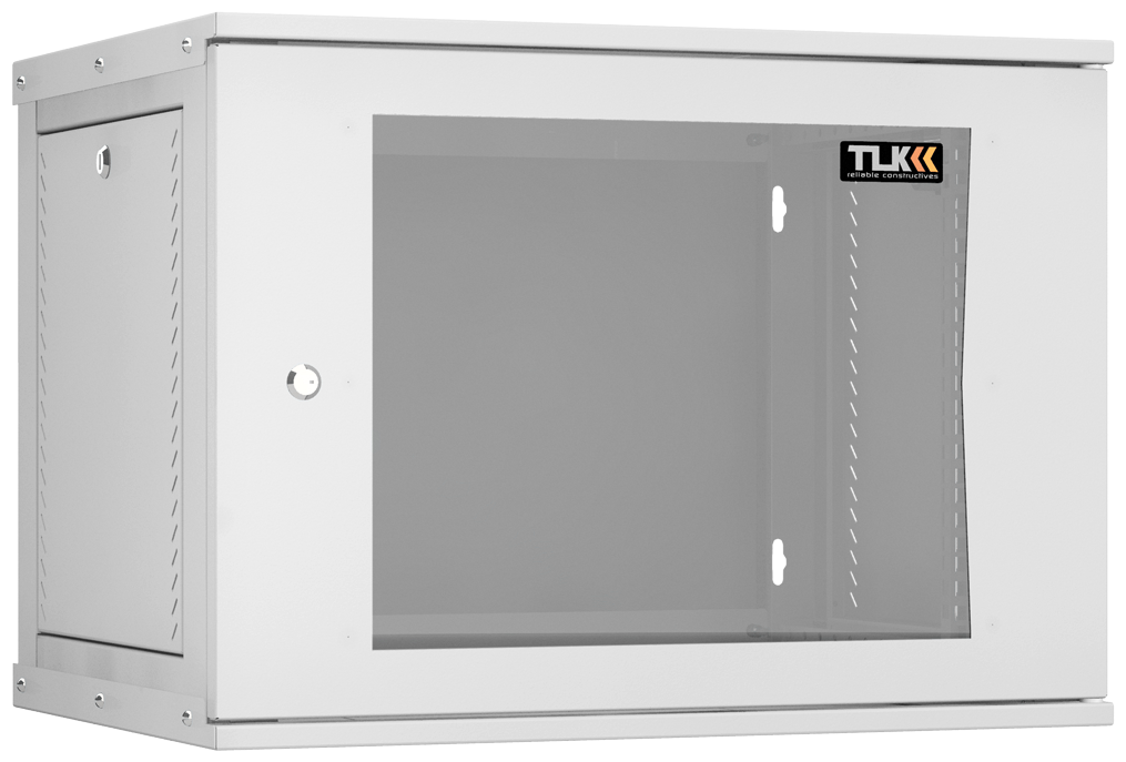 Шкаф настенный разборный 19" 9U TLK TWI-096045-R-G-GY