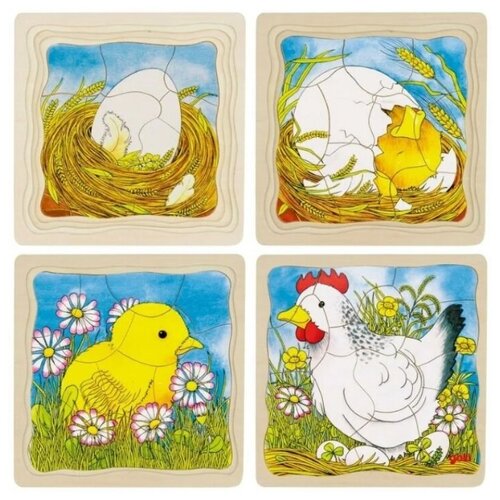 Пазл последовательность Яйцо-Курица Goki